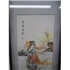 Image 2 : Vintage Chinese Shadow Box Piece Quality Item 3 Dimensional Art Piece