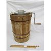 Image 1 : Antique Wooden Ice Cream Maker