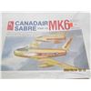 Image 2 : Sealed Canadair MK6 Sabre Airplane Model Kit