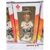 Image 3 : Lot of 5 Vintage Team Canada Bobble Heads in Box Smyth, Peca, Nolan , Shanahan , Brodeur