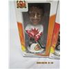 Image 2 : Lot of 4 Vintage Team Canada Bobble Heads in Box Brad Park, Mac Innis , Iginla, and Niedermayer