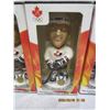 Image 4 : Lot of 4 Vintage Team Canada Bobble Heads in Box Brad Park, Mac Innis , Iginla, and Niedermayer