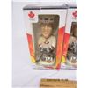 Image 2 : Lot of 4 Vintage Team Canada Hockey Bobble Heads in Box Foote ,Kariya, Blake and Fleury