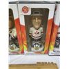 Image 4 : Lot of 4 Vintage Team Canada Hockey Bobble Heads in Box Foote ,Kariya, Blake and Fleury
