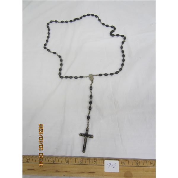 Antique Rosary in Good Condition