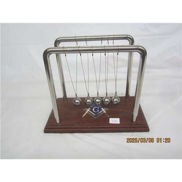 Masons Hand Made Ball  Clacker
