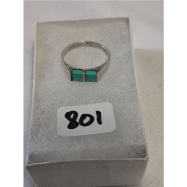 Sterling Silver Turquoise Ring