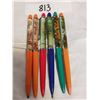 Image 1 : (6) Vintage Floating Pens