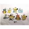 Image 1 : (8) Metal Pokemon Charms