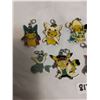 Image 2 : (8) Metal Pokemon Charms