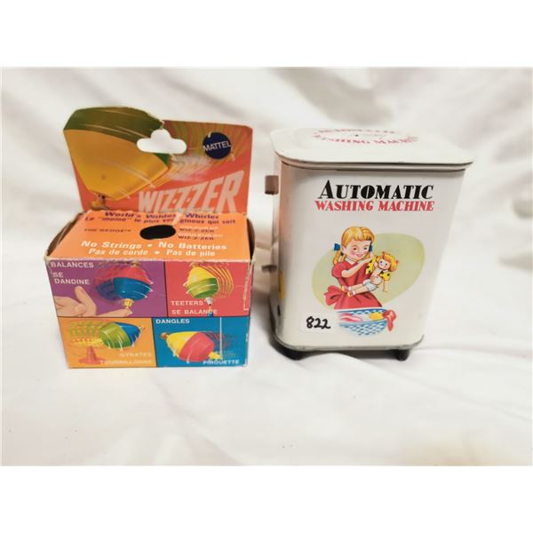 “Wizzzer” Top & Tin Toy Washing Machine