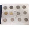 Image 1 : (12) Canada Dollar & 50 cent Coins