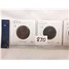 Image 2 : (4) Canadian Victoria Large One cent Coins