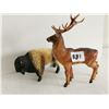 Image 4 : Assorted Moose, Deer & Buffalo Figurines