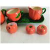 Image 4 : Tomato Cream & Sugar Bowls, S&P Shakers, etc.