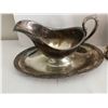 Image 2 : Silver Plated Coffee Holder, Gravy Boat, S&P Shaker Set