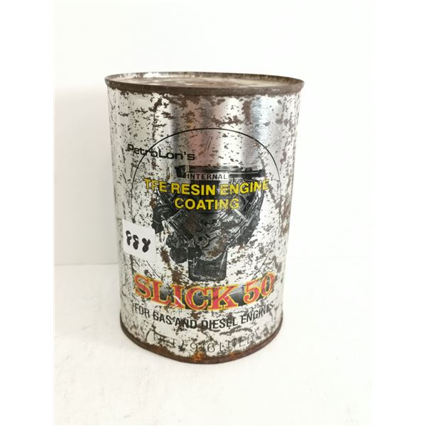 PetroLon’s Slick 50 Oil Tin – Full