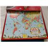 Image 2 : (2) Vintage Parker Brothers Board Games.  1952 Pollyanna, 1957 Wide World