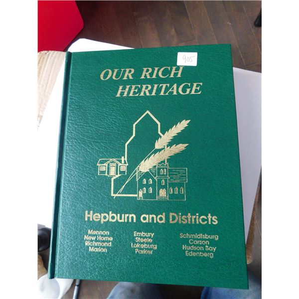 HEPBURN AND DISTRICTS HISTORY BOOK