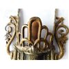 Image 3 : ANTIQUE BRASS WALL LIGHT SCONCE