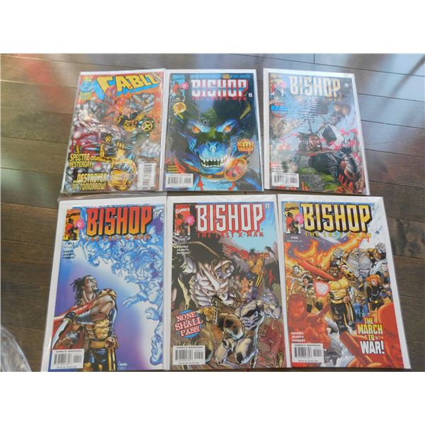 6-CABLE AND BISHOP XMEN COMICS