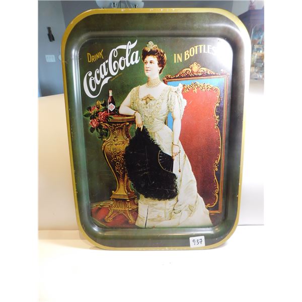 VINTAGE DRINK COCA-COLA TRAY 1968