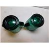 Image 5 : 2-VINTAGE LIBBY GREEN CACTUS SHOT GLASSES/ TOOTHPICK HOLDER