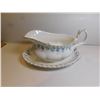 Image 1 : ROYAL ALBERT MEMORY LANE GRAVY BOAT AND UNDER PLATE