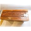 Image 6 : WOODEN PUZZLE BOX JEWELLRY BOX, SLIDE FRONT PANEL TO OPEN