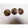 Image 1 : 3-EAGLE USA NAVY BUTTONS