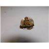 Image 1 : WW1 ROYAL ARTILLERY SWEETHEART BROACH, MOTHER OF PEARL BACKDROP