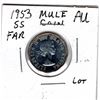 Image 1 : 1953 SS FAR LEAF MULE FIVE CENT, SCARCE