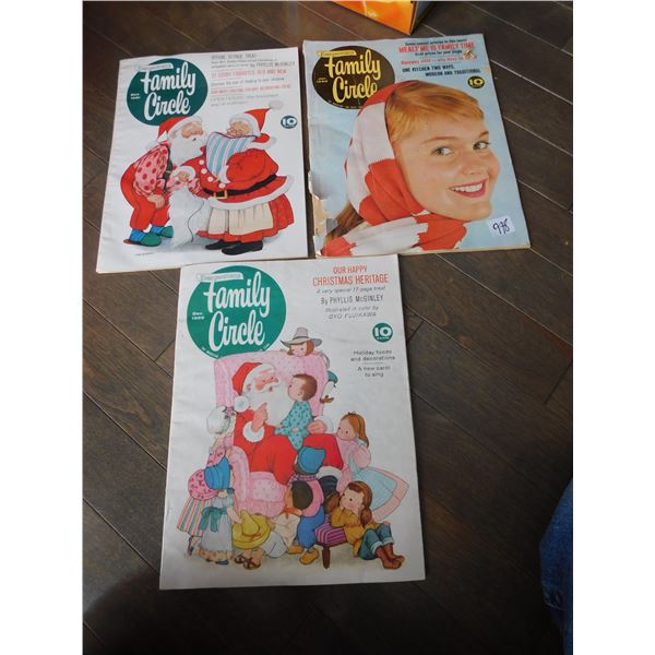 VINTAGE FAMILY CIRCLE MAGAZINES