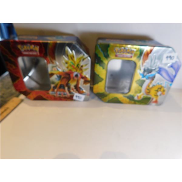 EMPTY POKEMAN TINS