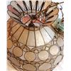 Image 4 : Capiz Hanging Light Shade 14 inches high 15 inch Dia.