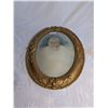 Image 3 : Oval Picture 18 Inches x24 inches of Baby. Curved Glass.