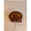 Image 5 : Birch Bark Lidded Basket with Sinew Laces Circa 1920.