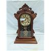 Image 1 : Walnut Mantle Clock. E.Ingraham and Co. Bristol Conn. USA.(Working)