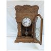 Image 2 : Oak Mantle Clock.