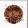Image 1 : 1 OUNCE COPPER -  .999 FINE - USA - ONE NATION UNDER GOD