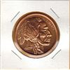 Image 1 : 1 OUNCE COPPER -  .999 FINE - US  INDIAN / BUFFALO NICKEL COIN DESIGN
