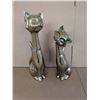Image 1 : Pair of brass cats. Excellent condition.