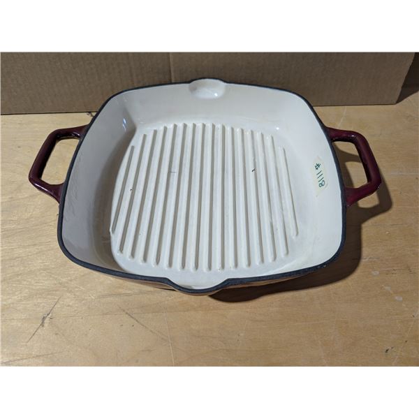 Cast iron KITCHENAID oven bacon cooker. Fairly good condition.