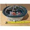 Image 3 : Large RIVAL CROCKPOT Stoneware Slow Cooker with recipe booklet. Good condition.