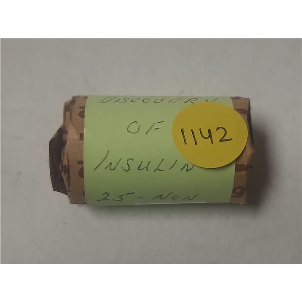 2021 Roll of Canadian - Discovery of Insulin - Uncolored.