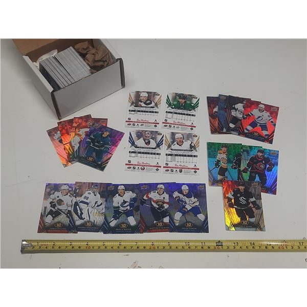 Complete Set 2024-25 Tim Horton Hockey Cards #1-120.
