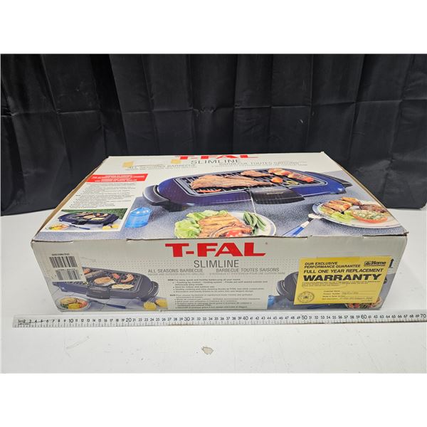 T-Fal Slimline Indoor/Outdoor Grill - NIB