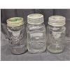 Image 1 : (3) 1qt Glass Jars inc. Bali (Purple Tint), Midwest (Slight Brown Tint?) etc.