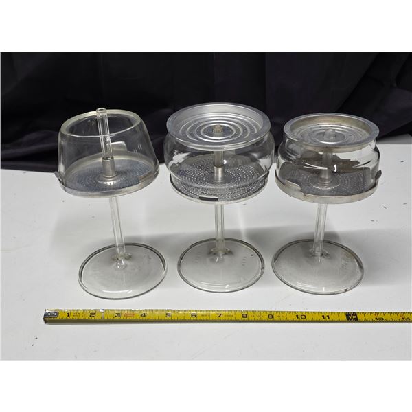 Pyrex glass stems and parts