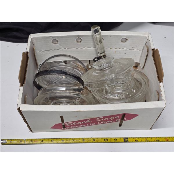 Pyrex coffee pot parts and lids